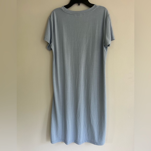 FREE FLY Bamboo Flex Pocket Dress Heather Coastal Sage UPF 50 Quick-Dry Soft | M - Picture 9 of 11